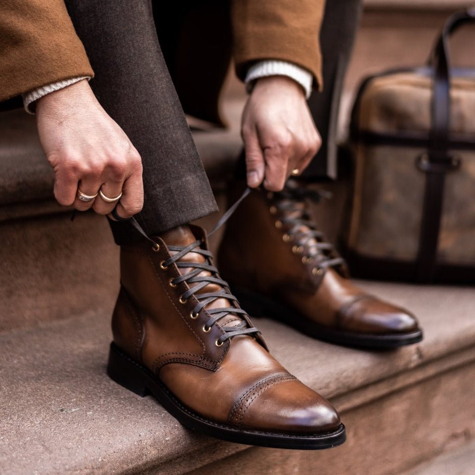 [S] Captain Brogue | Golden Brown