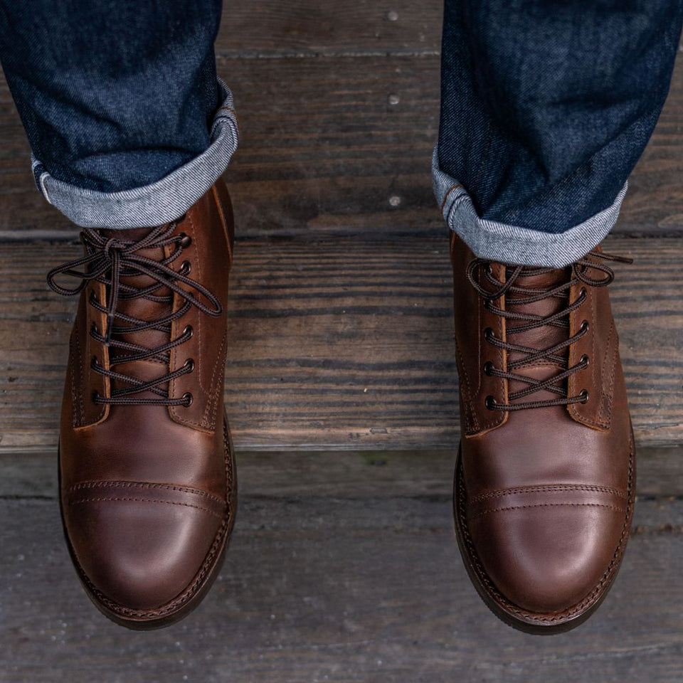 Heritage Captain | Rustic Brown