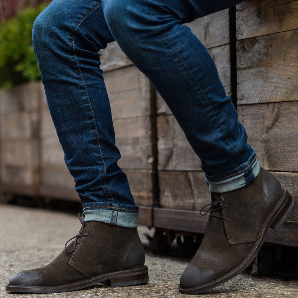 [S] Scout | Dark Olive Suede