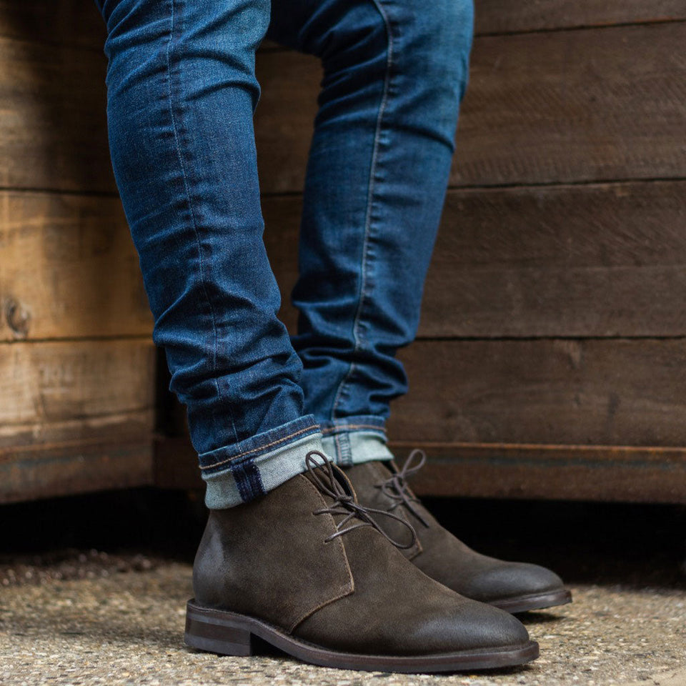 [S] Scout | Dark Olive Suede