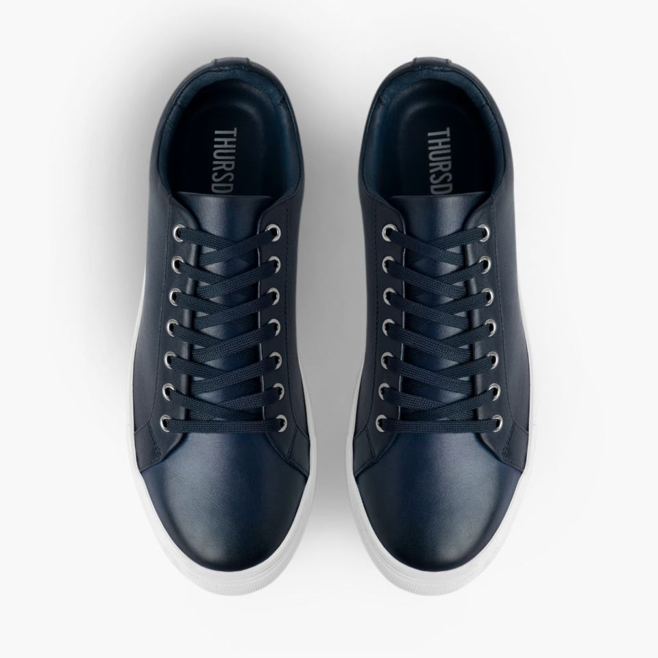 Premier Low Top | Deep Blue