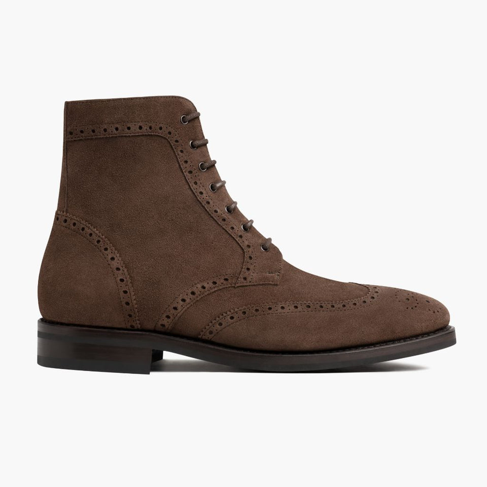 [W] Wingtip | Chocolate Suede