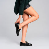 Dress Penny | Black & Gold