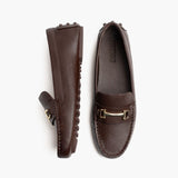 Driving Loafer | Brown & Gold