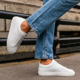 Women's Premier Low Top | White (Blind Eyelets)