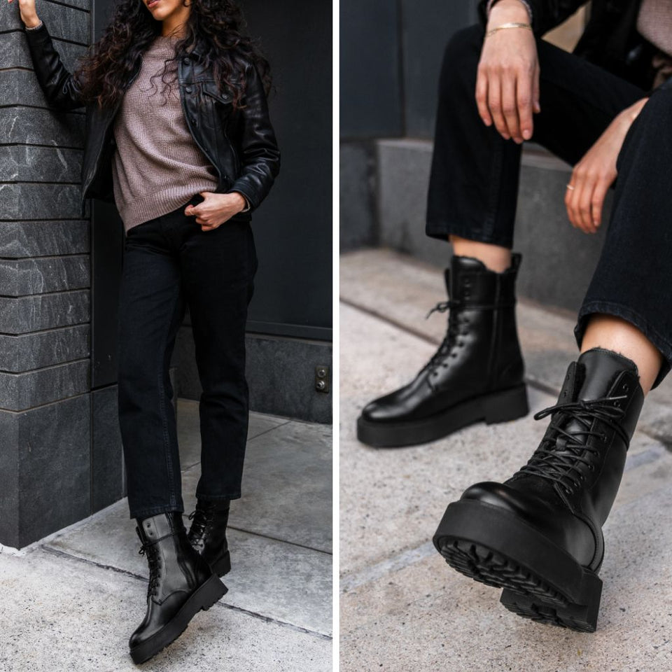 Quest | Black Shearling